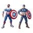 Zestaw figurek Marvel Legends - Captain America: Sam Wilson & Steve Rogers