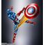 Figurka Tech-On Avengers S.H. Figuarts - Captain America- Zdjęcie 6
