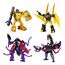 Zestaw 4 figurek Transformers Generations Legacy Buzzworthy Bumblebee - Creatures Collide