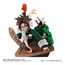 Zestaw 4 mini figurek Shaman King Petitrama Series Over Soul- Zdjęcie 8