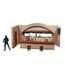 Zestaw Star Wars: The Mandalorian Vintage Collection - Diorama Nevarro Cantina i figurka Imperial Death Trooper- Zdjęcie 2