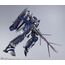Figurka Macross Frontier DX Chogokin - VF-25G Super Messiah Valkyrie (Michael Blanc Use) Revival Ver.- Zdjęcie 6