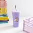 Kubek termiczny ze słomką Pusheen Moments (550 ml)- Zdjęcie 5