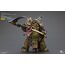 Figurka Warhammer 40k 1/18 - Death Guard Deathshroud Terminator 2 with Manreaper and Plaguespurter Gauntlet- Zdjęcie 9