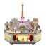 Drewniany model do sklejania / pozytywka Tonecheer Musical box - Romantic Paris- Zdjęcie 3