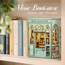 Drewniany model do sklejania Book Nook - Muse Bookstore- Zdjęcie 9