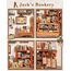 Drewniany model do sklejania Miniature House - Jack's Bookery- Zdjęcie 9