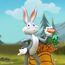 Figurka Zwariowane Melodie SG - Królik Bugs (58)- Zdjęcie 22