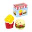 Zestaw solniczka i pieprzniczka Kawaii - Burger & Fries- Zdjęcie 2
