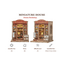 Model do sklejania Miniature House - Drama Bookshop (253 elementów + LED)- Zdjęcie 2