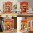 Model do sklejania Miniature House - Drama Bookshop (253 elementów + LED)- Zdjęcie 5