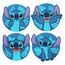 Zestaw 4 podkładek pod kubek Disney Stitch