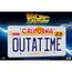 Replika tablicy rejestracyjnej Back to the Future 1/1 - Outatime- Zdjęcie 2