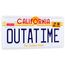Replika tablicy rejestracyjnej Back to the Future 1/1 - Outatime- Zdjęcie 6