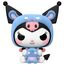 Figurka Funko POP! Hello Kitty - Kuromi As Baku Flocked