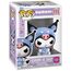 Figurka Funko POP! Hello Kitty - Kuromi As Baku Flocked- Zdjęcie 2