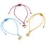 Zestaw 3 bransoletek Harry Potter - Golden Snitch Friendship