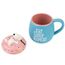 Duży kubek z pokrywką 3D Peanuts - Snoopy Eat, Sleep, Repeat (500 ml)- Zdjęcie 2