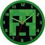 Zegar ścienny Minecraft - Creeper- Zdjęcie 2
