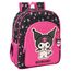 Plecak Hello Kitty Kuromi z możliwością regulacji 38 cm