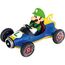 Zestaw 2 samochodzików z napędem Nintendo Mario Kart Pull & Speed 1/43 - Mario & Luigi- Zdjęcie 2