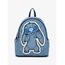 Mini plecak Disney - Stitch (denim)