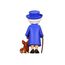 Figurka Minix - Queen Elizabeth II with Corgi- Zdjęcie 5