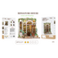 Model do sklejania Miniature House - Green Life Bookshop (196 elementów + LED)- Zdjęcie 2