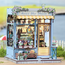 Model do sklejania Miniature House - Anna's Blue Blossom (255 elementów + LED)