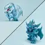 Zestaw 2 figurek Yu-Gi-Oh! Megatoon - Blue Eyes White Dragon & Obelisk the Tormentor (z bonusem)- Zdjęcie 3
