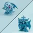Zestaw 2 figurek Yu-Gi-Oh! Megatoon - Blue Eyes White Dragon & Obelisk the Tormentor (z bonusem)