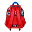 Plecak 3D na kółkach Marvel Captain America Patriot 34 cm- Zdjęcie 4