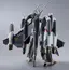 Figurka Macross Frontier: The False Songstress Chogokin - VF-25F Tornado Messiah Valkyrie Alto Saotome Use Revival Ver. DX- Zdjęcie 5