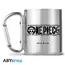 Kubek metalowy z karabińczykiem One Piece - Portgas D. Ace Skull- Zdjęcie 2