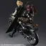 Zestaw 2 figurek z pojazdem Final Fantasy VII Remake Play Arts Kai - Cloud, Jessie & Motor- Zdjęcie 5