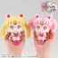 Zestaw 2 figurek Sailor Moon Look Up - Sailor Moon & Chibi Moon (z bonusem)