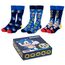 Zestaw 3 par skarpet Sonic the Hedgehog 40/46