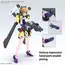 Figurka do złożenia Gundam Build Metaverse Figure-rise Standard - Avatar Fumina- Zdjęcie 4
