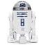 Model samochodu Star Wars 1/24 - 1959 Volkswagen Drag Beetle (z figurką R2-D2)- Zdjęcie 6