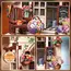 Drewniany model do składania Mini Book Nook - Flower Boutique (z magnesem)- Zdjęcie 3