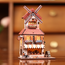 Drewniany model do składania Mini Book Nook - Magic Bookshelf (z magnesem)- Zdjęcie 2