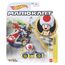 Model pojazdu Hot Wheels Mario Kart 1/64 - Toad (Mach 8) (HDB35)