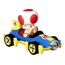 Model pojazdu Hot Wheels Mario Kart 1/64 - Toad (Mach 8) (HDB35)- Zdjęcie 2