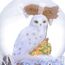 Kula śnieżna Harry Potter - Hogsmeade z Hedwigą 15 cm- Zdjęcie 5
