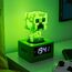 Budzik z podświetleniem Minecraft - Creeper 16 cm- Zdjęcie 2