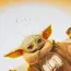 Podkładka pod mysz dla graczy XL Star Wars The Mandalorian and Grogu- Zdjęcie 3