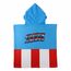Ręcznik plażowy poncho Marvel - Kapitan Ameryka (55x77cm)