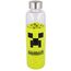 Butelka szklana z silikonowym pokryciem Minecraft Creeper 585 ml