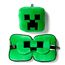 Poduszka podróżna z opaską na oczy Minecraft Relaxeazzz - Creeper
