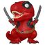 Figurka Deadpool 30th Anniversary POP! - Dinopool- Zdjęcie 2